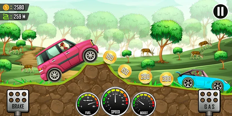 Racing the Hill  [МОД Unlimited Money] Screenshot 3