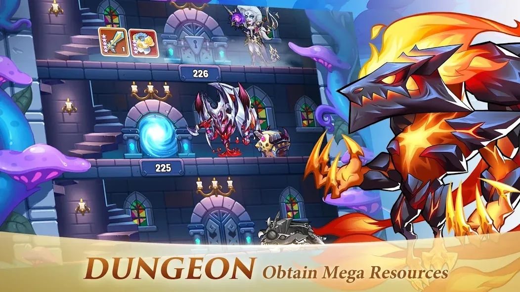 Idle Heroes (Айдел Хироес)  [МОД Много монет] Screenshot 5