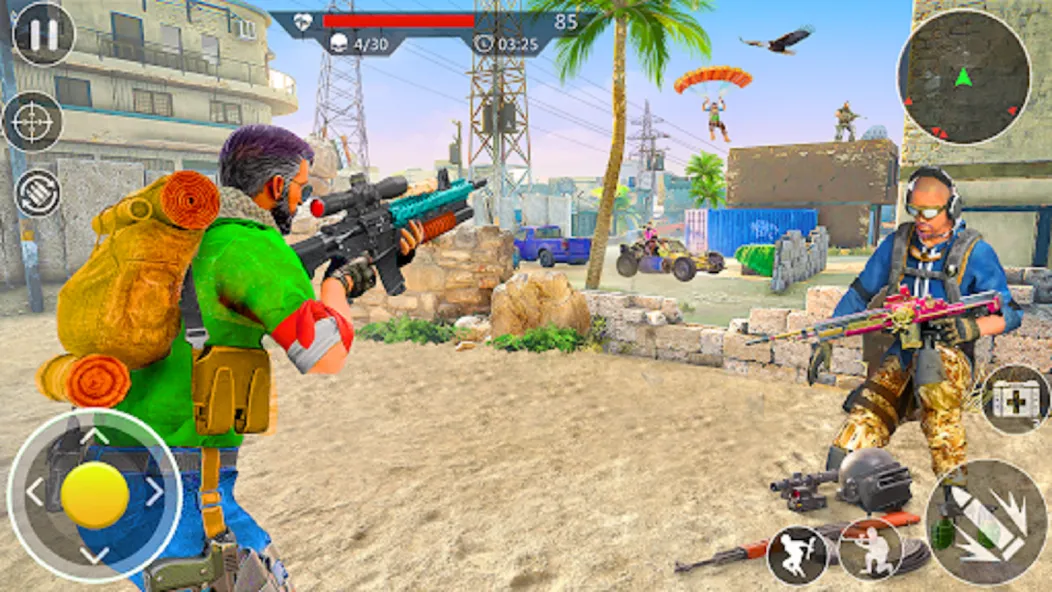 Elite Commando Shooting Games (Элитные игры стрельбы командос)  [МОД Unlimited Money] Screenshot 5