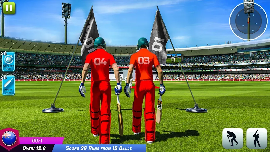 World Cricket Games Offline  [МОД Бесконечные деньги] Screenshot 5