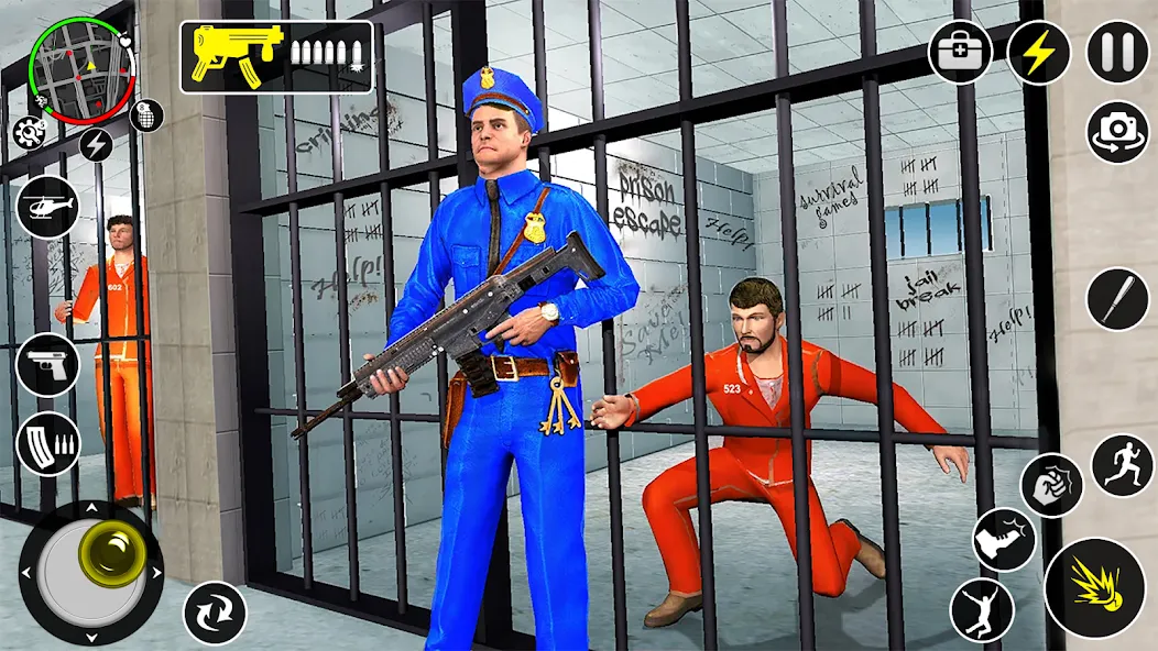 Grand Jailbreak Prison Escape (Гранд Побег из тюрьмы)  [МОД Unlocked] Screenshot 5