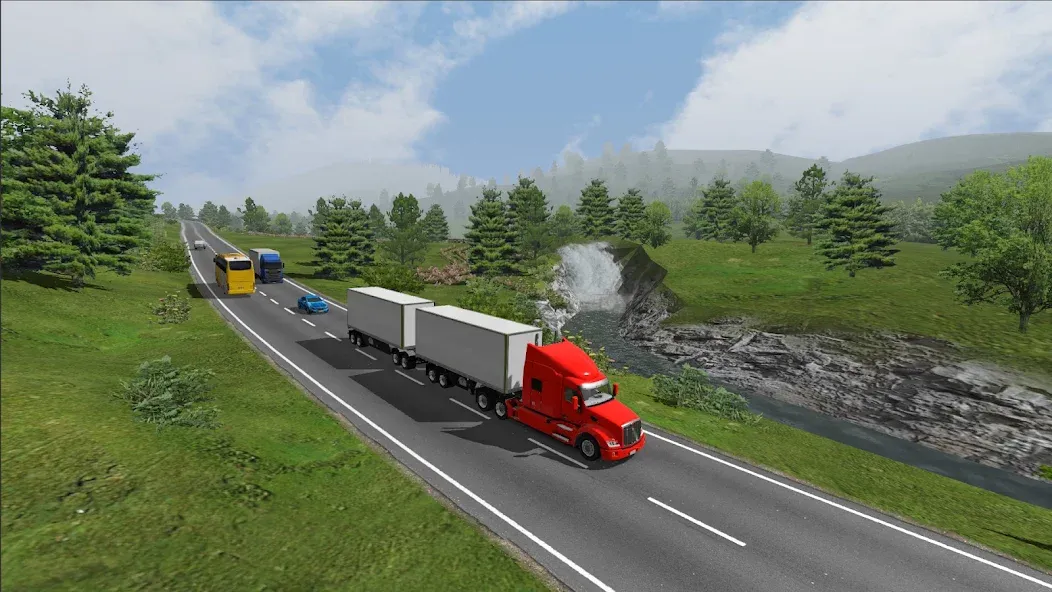 Universal Truck Simulator (Юниверсал Трак Симулятор)  [МОД Unlocked] Screenshot 3