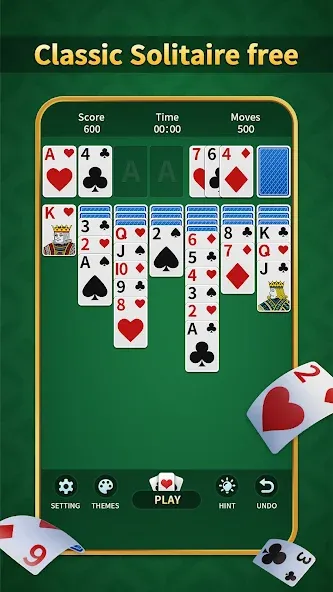 Solitaire Classic:Card Game (Солитер Классик)  [МОД Menu] Screenshot 5