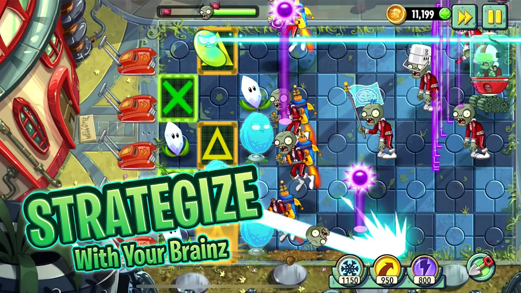 Plants vs Zombies™ 2 (Планты против Зомби 2)  [МОД Много денег] Screenshot 1