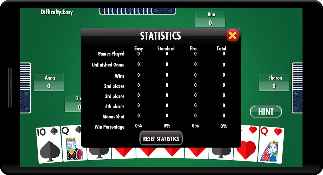 Hearts - Card Game (Хартс)  [МОД Все открыто] Screenshot 3