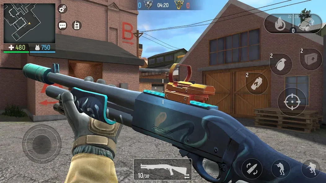 Modern Ops: Gun Shooting Games (Модерн Опс)  [МОД Unlimited Money] Screenshot 5