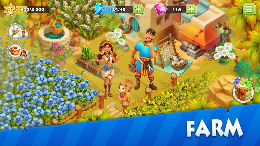 Nile Valley: Farm Adventure (Ниловская долина)  [МОД Mega Pack] Screenshot 2