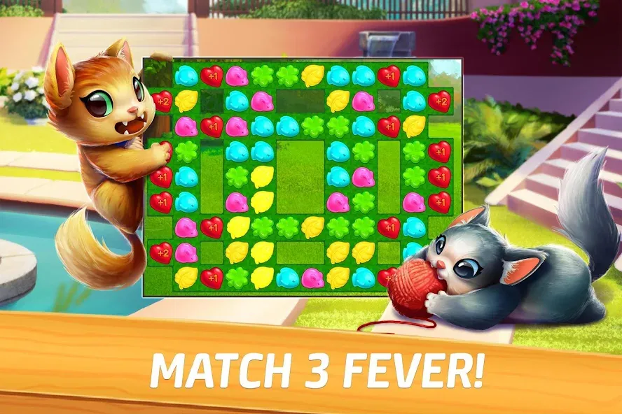 Meow Match (Мяу Матч)  [МОД Unlimited Money] Screenshot 4