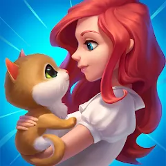 Взломанная Meow Match (Мяу Матч)  [МОД Unlimited Money] - стабильная версия apk на Андроид