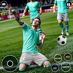 Взломанная Soccer Games Football League (Соккер Геймс Футбол 2023)  [МОД Unlocked] - последняя версия apk на Андроид