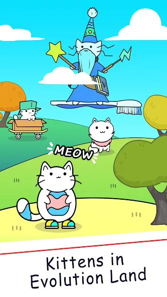 Cat Game Purland offline games (Пурр)  [МОД Много монет] Screenshot 2