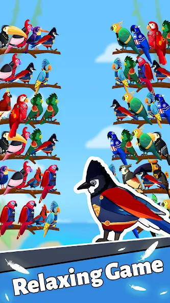 Bird Puzzle - Color Game  [МОД Menu] Screenshot 5