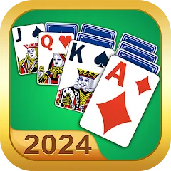 Взломанная Solitaire - 2024  [МОД Unlimited Money] - стабильная версия apk на Андроид