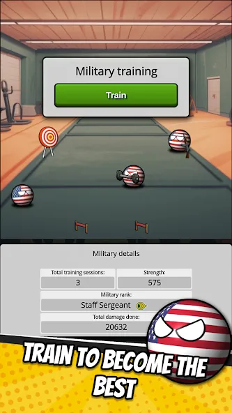 e-Sim Countryball Be President  [МОД Много денег] Screenshot 5