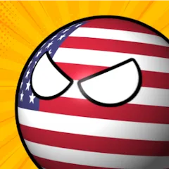 Взлом e-Sim Countryball Be President  [МОД Много денег] - полная версия apk на Андроид