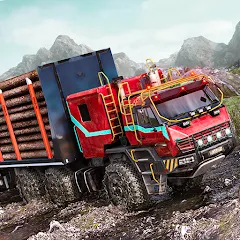 Взлом Offroad Mud Truck Driving Sim  [МОД Unlimited Money] - полная версия apk на Андроид