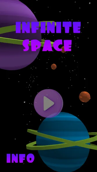 Infinite Space 3D (Инфинити Спейс 3Д)  [МОД Unlimited Money] Screenshot 1