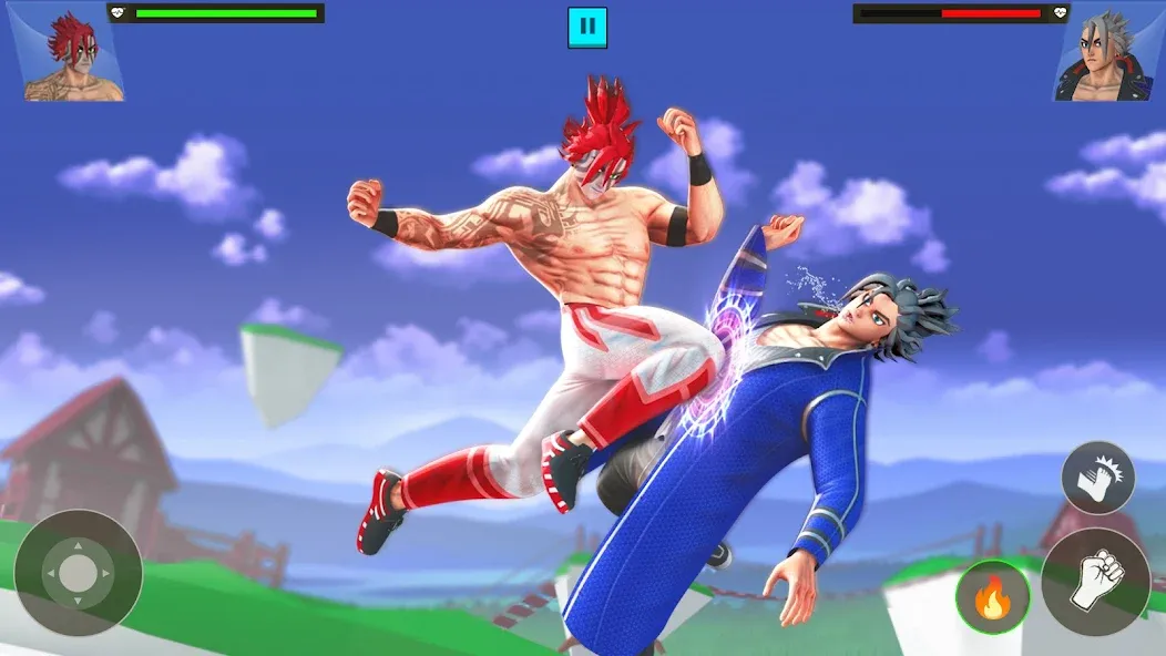 Anime Fighting Game (Аниме Файтинг Гейм)  [МОД Много денег] Screenshot 1