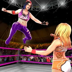 Скачать взлом Bad Girls Wrestling Game  [МОД Много монет] - полная версия apk на Андроид