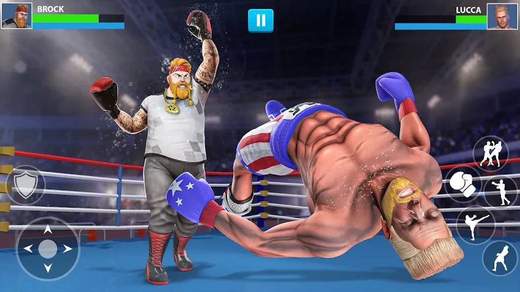 Punch Boxing Game: Ninja Fight  [МОД Бесконечные монеты] Screenshot 3