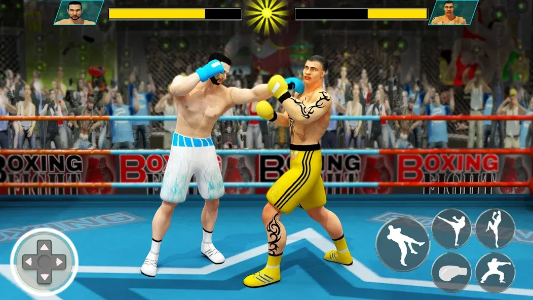 Punch Boxing Game: Ninja Fight  [МОД Бесконечные монеты] Screenshot 4