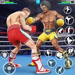 Взлом Punch Boxing Game: Ninja Fight  [МОД Бесконечные монеты] - последняя версия apk на Андроид