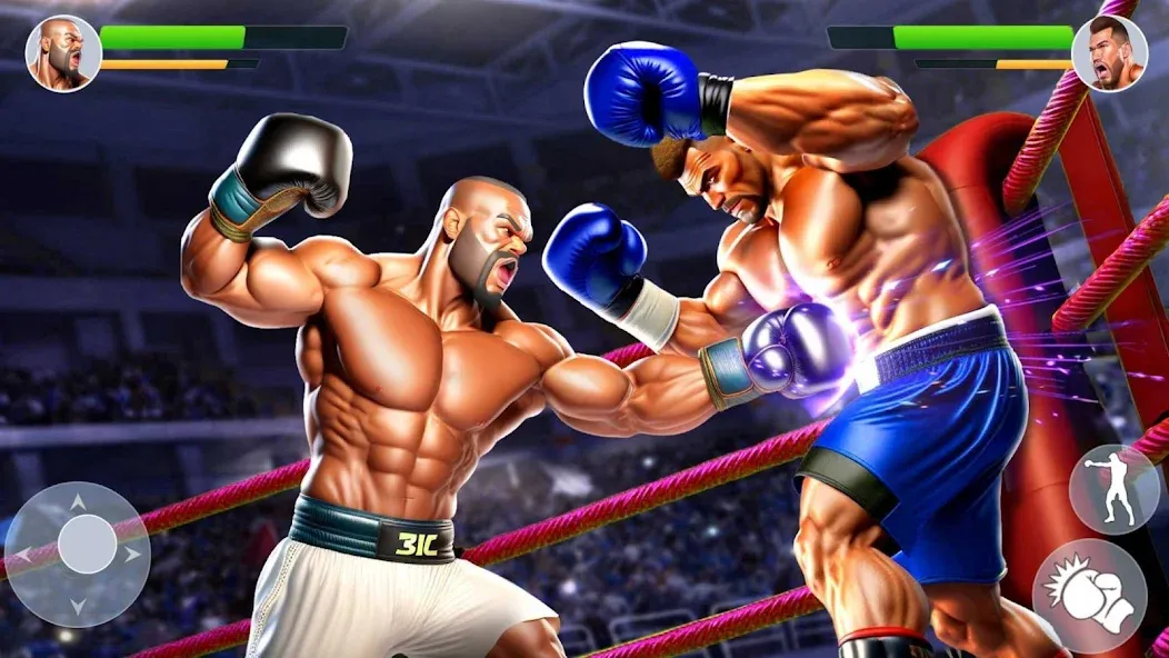 Boxing Heros: Fighting Games (Тэг Боксинг Игры)  [МОД Все открыто] Screenshot 1