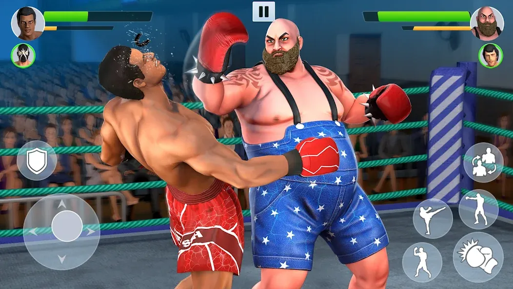 Boxing Heros: Fighting Games (Тэг Боксинг Игры)  [МОД Все открыто] Screenshot 2