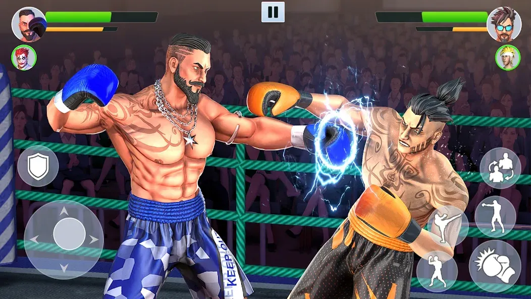 Boxing Heros: Fighting Games (Тэг Боксинг Игры)  [МОД Все открыто] Screenshot 3