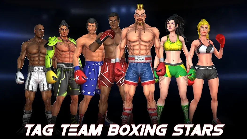 Boxing Heros: Fighting Games (Тэг Боксинг Игры)  [МОД Все открыто] Screenshot 5