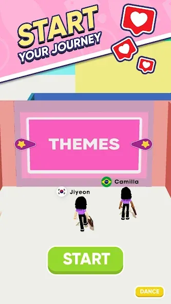 Famous Fashion - Dress Up Game (Фэймос Фэшн)  [МОД Menu] Screenshot 2