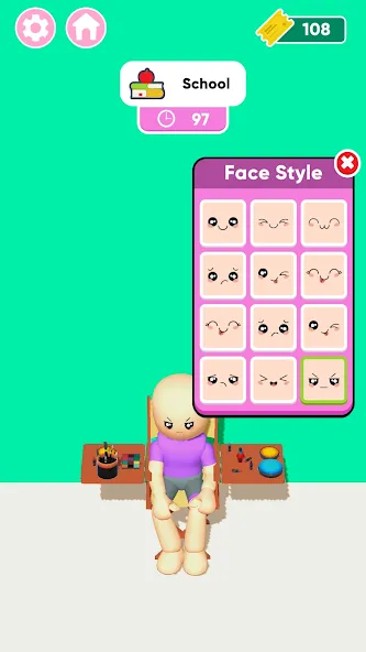 Famous Fashion - Dress Up Game (Фэймос Фэшн)  [МОД Menu] Screenshot 5