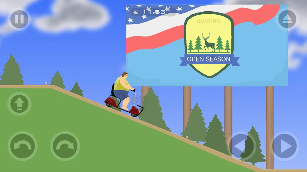 Happy Wheels (Хаппи Вилс)  [МОД Бесконечные деньги] Screenshot 5