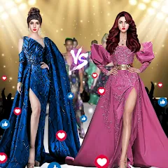 Скачать взломанную Fashion Show: Dress up Games (Фэшн Шоу)  [МОД Unlocked] - последняя версия apk на Андроид