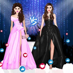 Взлом Super Stylist-Fashion Games  [МОД Mega Pack] - последняя версия apk на Андроид