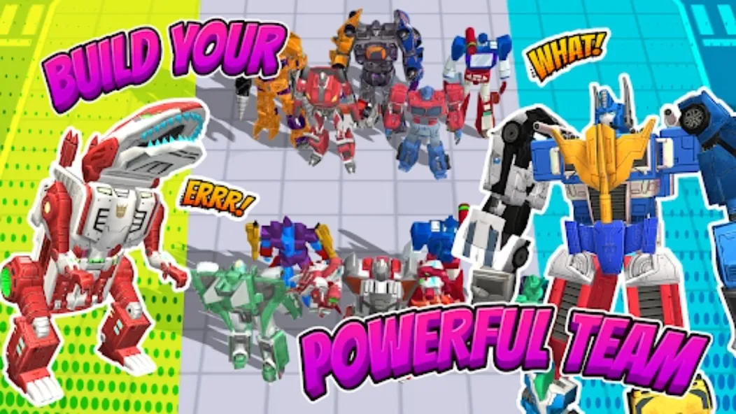 Superhero Robot Monster Battle  [МОД Mega Pack] Screenshot 3