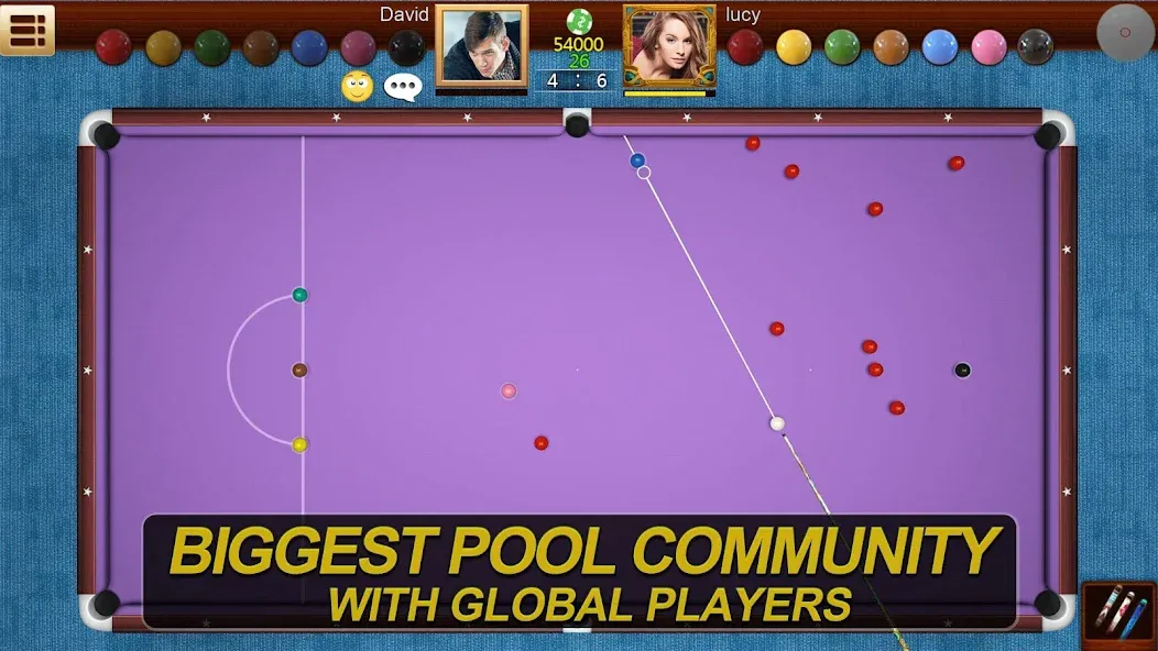 Real Pool 3D Online 8Ball Game (Реал Пул 3Д Онлайн 8Бол Гейм)  [МОД Mega Pack] Screenshot 3