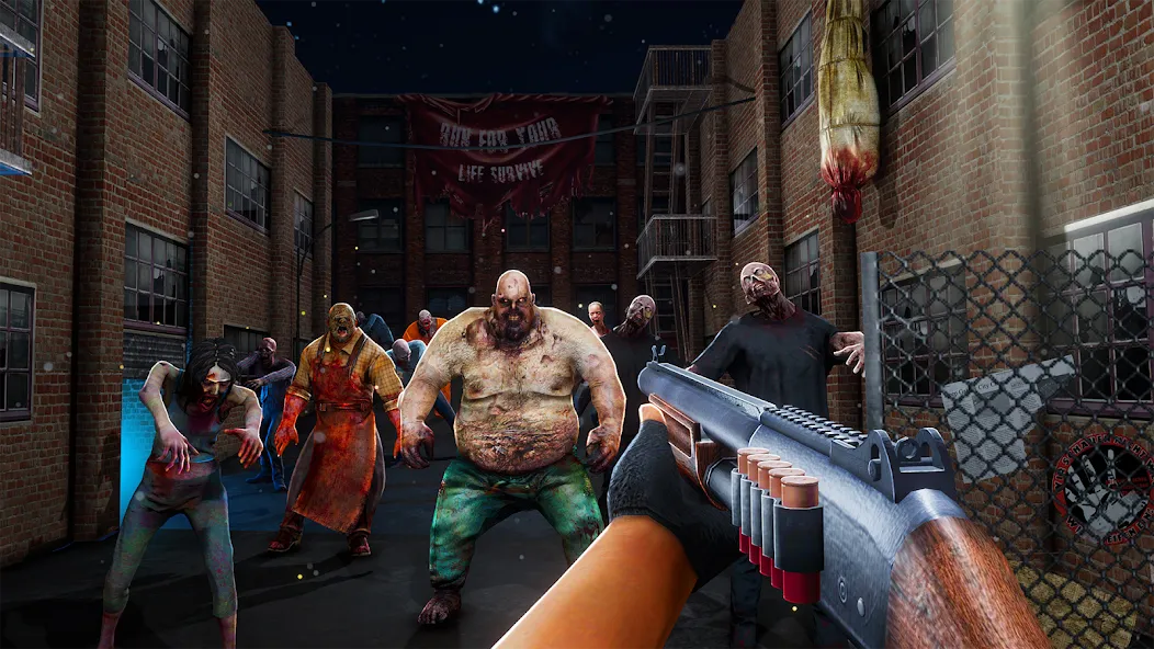 Zombination - FPS Zombie Games (Зомбинация)  [МОД Все открыто] Screenshot 3