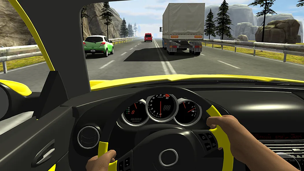 Racing in Car 2 (Рейсинг ин Кар 2)  [МОД Menu] Screenshot 5