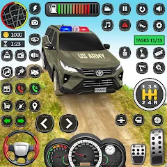 Взлом Flying Prado Car Robot Game  [МОД Бесконечные монеты] - полная версия apk на Андроид