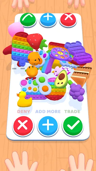 Fidget Toys Trading・Pop It 3D (Фиджет Тойс Трейдинг)  [МОД Все открыто] Screenshot 1