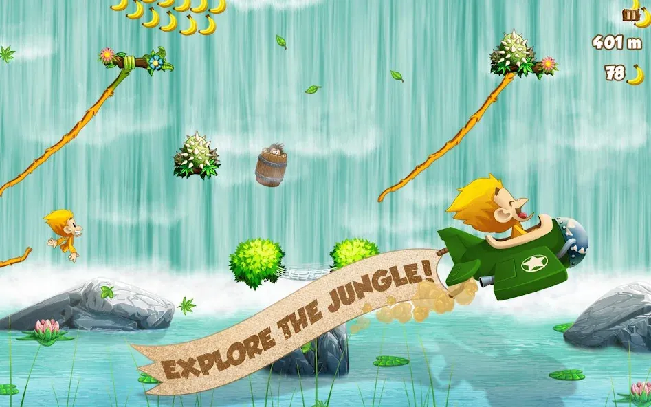 Benji Bananas (Бенджи Бананас)  [МОД Бесконечные монеты] Screenshot 1