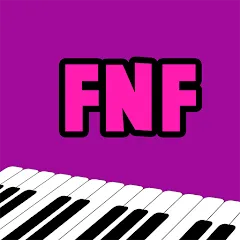 Скачать взломанную FNF Piano (ФНФ Пиано)  [МОД Unlimited Money] - полная версия apk на Андроид