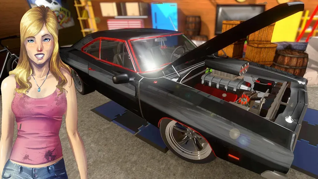 Fix My Car: Muscle Restoration  [МОД Menu] Screenshot 1