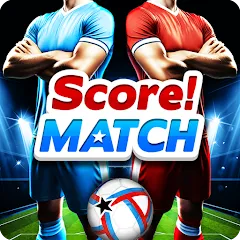 Взломанная Score! Match - PvP Soccer  [МОД Mega Pack] - полная версия apk на Андроид