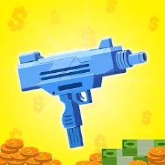 Взломанная Gun Idle (Ган Айдл)  [МОД Много монет] - последняя версия apk на Андроид