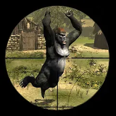 Взломанная Gorilla Hunter: Hunting games (Горилла Хантер)  [МОД Много монет] - последняя версия apk на Андроид