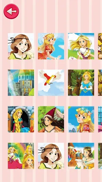 Princess Girls Puzzles - Kids  [МОД Бесконечные монеты] Screenshot 3