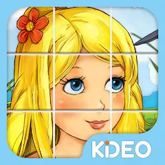 Скачать взломанную Princess Girls Puzzles - Kids  [МОД Бесконечные монеты] - последняя версия apk на Андроид