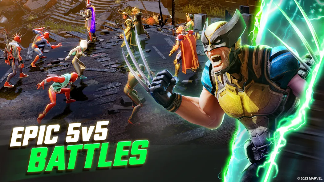 MARVEL Strike Force: Squad RPG (Марвел Страйк Форс)  [МОД Бесконечные деньги] Screenshot 3